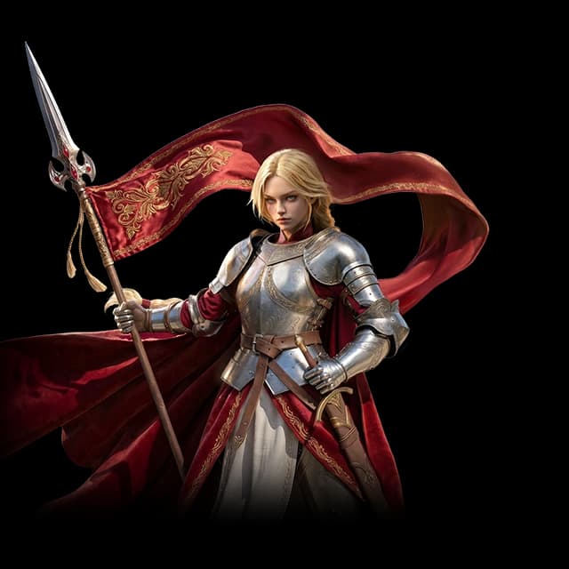 Isabelle full artwork — Lordrush Lancer hero
