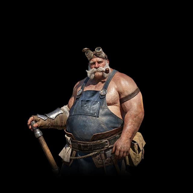 Ogg full artwork — Lordrush Infantry hero