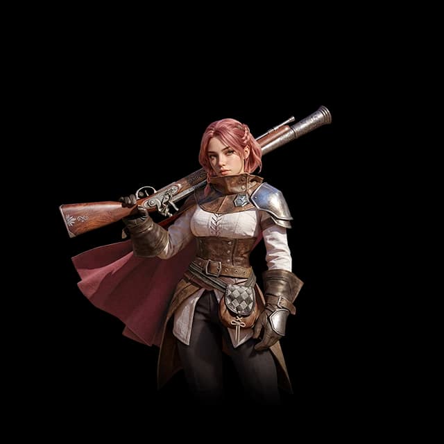 Rita full artwork — Lordrush Lancer hero