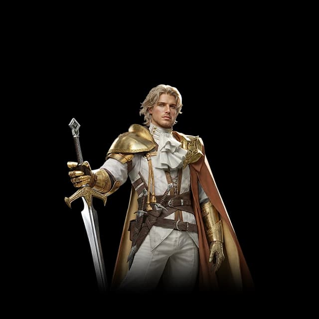 Sebastian full artwork — Lordrush Infantry hero